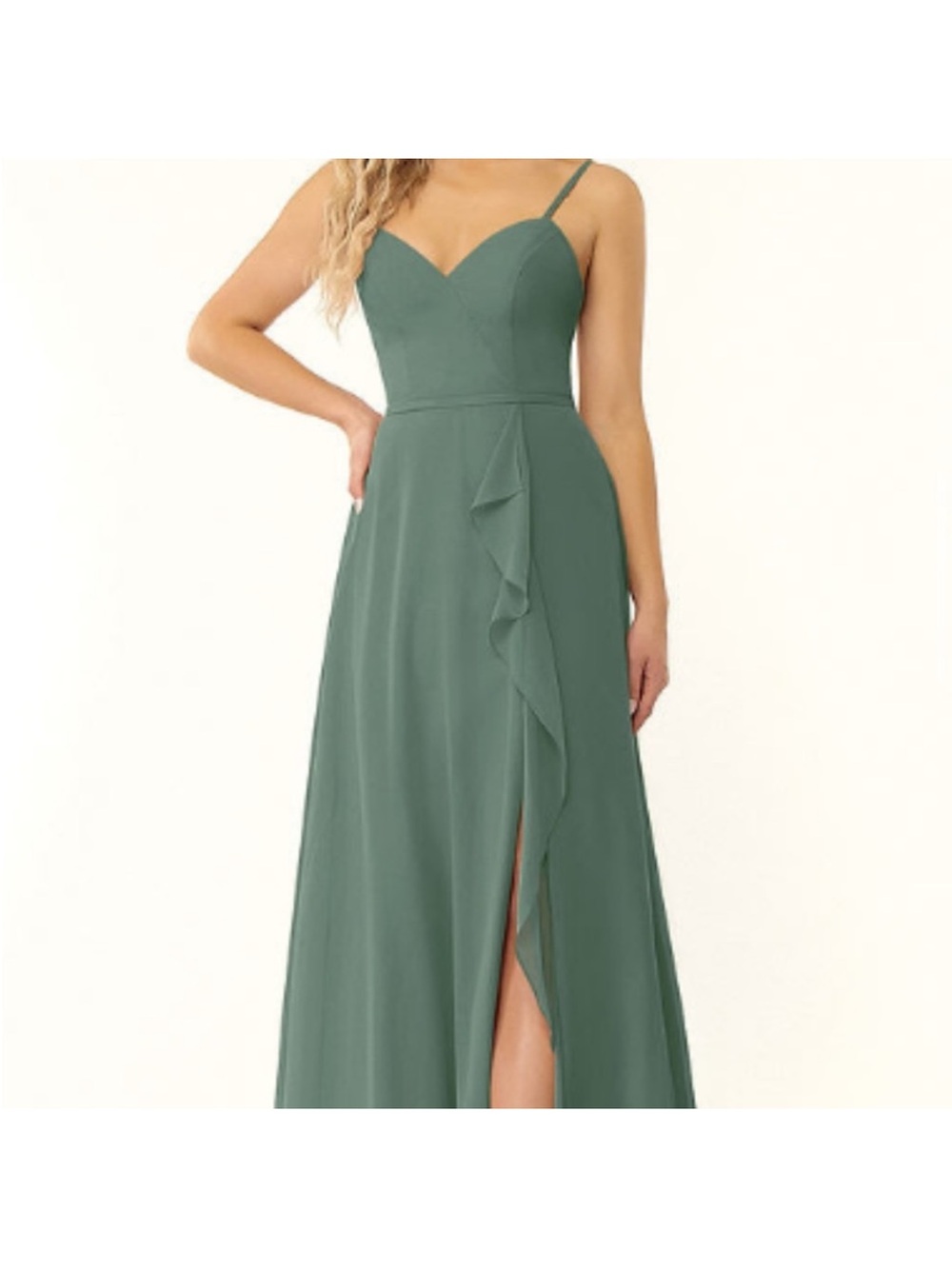 Azazie Naeem Maxi Dress with Slit